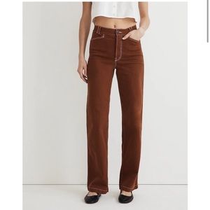 Emmett Wide Leg Pants: Garment-Dyed Edition NWT Sz W30